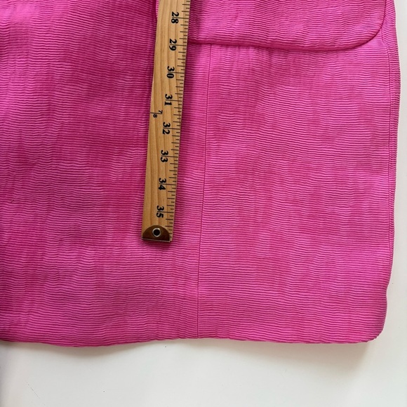 Halogen Women's Bright Pink Corduroy Trench Jacket Ribbed Lightweight Size 2X - Picture 9 of 10
